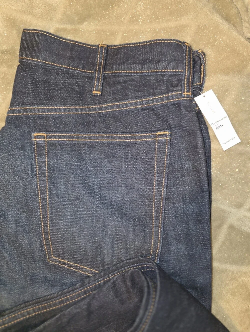 Old Navy Relaxed Fit Men’s Jeans - Dark Indigo